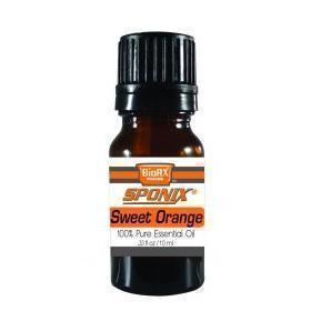 Sweet Orange Essential Oil - 100% Pure - Therapeutic Grade and Premium Quality - 10mL by Sponix
